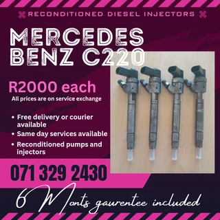 Mercedes Benz C220 Injectors For Sale With Warranty