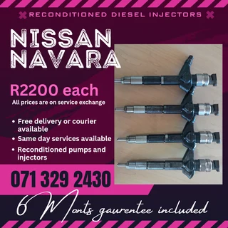 Nissan Navara Yd25 Diesel Injectors For Sale With Warranty