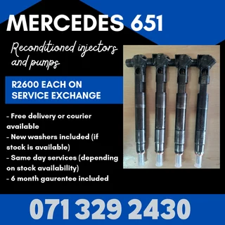 Mercedes Benz 651 Injectors For Sale With Warranty