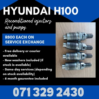 Hyundai H100 Injectors For Sale With Warranty