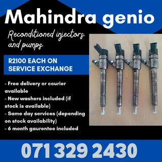 Mahindra Genio Injectors For Sale With Warranty