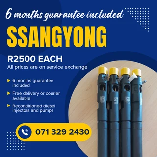 Ssangyong Rexton Diesel Injectors For Sale With Warranty