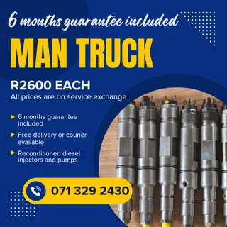 Man Truck Diesel Injectors For Sale With Warranty