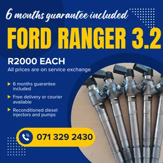 Ford Ranger 3.2 Injectors For Sale With Warranty