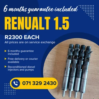 Renualt Kangoo 1.5 Diesel Injectors For Sale With Warranty