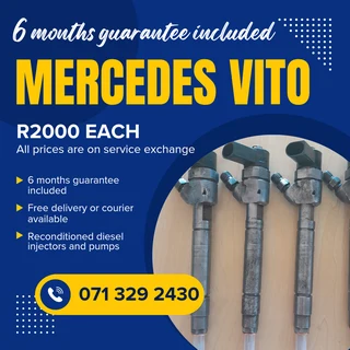 Mercedes Benz Vito Diesel Injectors For Sale With Warranty