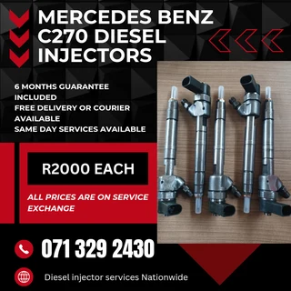 Mercedes Benz C270 Injectors For Sale With Warranty