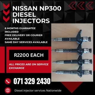 Nissan Np300 Injectors For Sale With Warranty