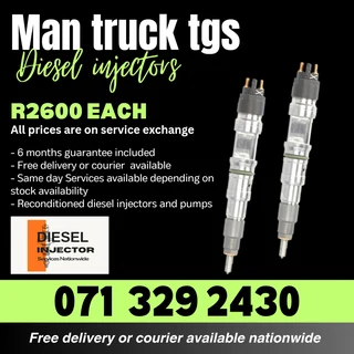 Man Truck Tgs Injectors For Sale Eith Warranty