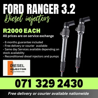 Ford Ranger 3.2 Injectors For Sale With Warranty