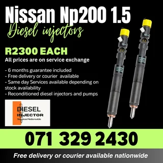 Nissan Np200 1.5 Injectors For Sale With Warranty