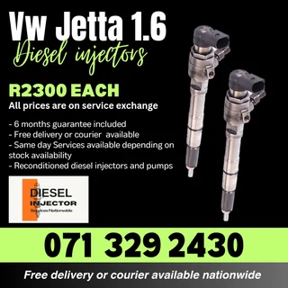 Vw Jetta 1.6 Injectors For Sale With Warranty