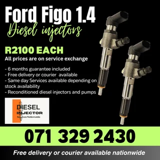 Ford Figo 1.4 Injectors For Sale With Warranty