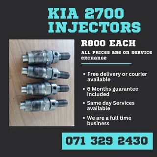 Kia 2700 Injectors For Sale With Warranty