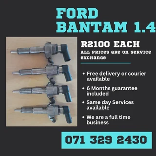 Ford Bantam 1.4 Diesel Injectors For Sale With Warranty