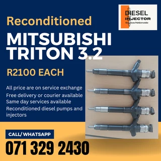 Mitshibishi Triton 3.2 Diesel Injectors For Sale With Warranty