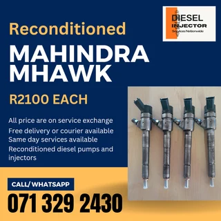 Mahindra Mhawk Diesel Injectors For Sale With Warranty