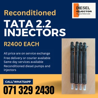 Tata 2.2 Diesel Injectors For Sale With Warranty