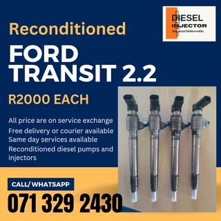 Ford Transit 2.2 Diesel Injectors For Sale With Warranty