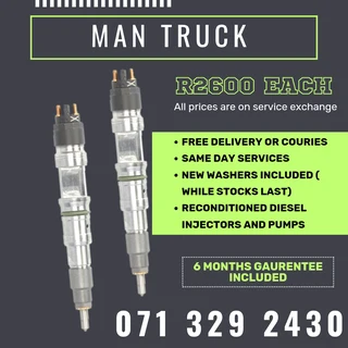 Man Truck Diesel Injectors For Sale With Warranty