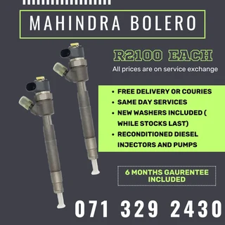 Mahindra Bolero Diesel Injectors For Sale With Warranty
