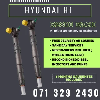 Hyundai H1 Diesel Injectors For Sale With Warranty
