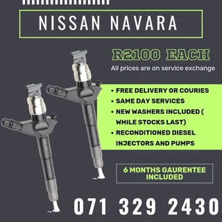 Nissan Navara Diesel Injectors For Sale With Warranty