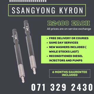 Ssangyong Kyron Diesel Injectors For Sale With Warranty