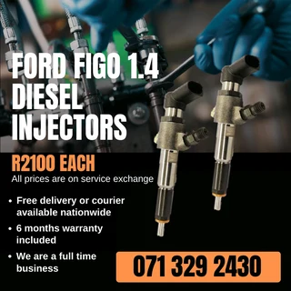 Ford Figo 1.4 Diesel Injectors For Sale With Warranty