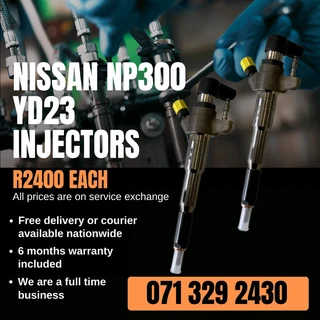 Nissan Np300 Yd23 Injectors For Sale With Warranty