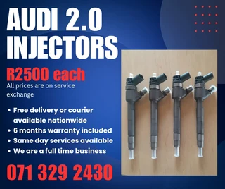 Audi 2.0 Injectors With Warranty Included