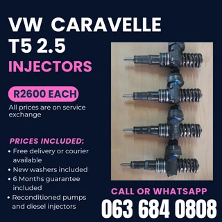 Vw Caravelle Injectors For Sale With Warranty