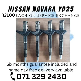 Nissan Navara Yd25 Injectors For Sale With Warranty