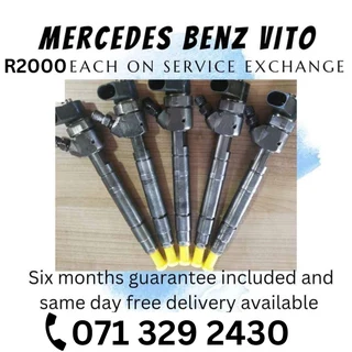 Mercedes Benz Vito Diesel Injectors For Sale With Warranty