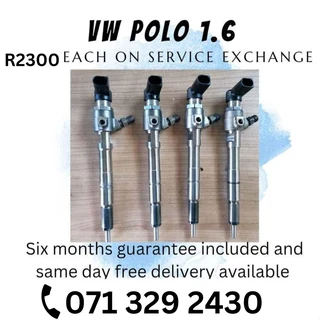 Vw Polo 1.6 Diesel Injectors For Sale With Warranty