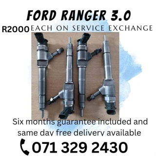 Ford Ranger 3.0 Injectors For Sale With Warranty