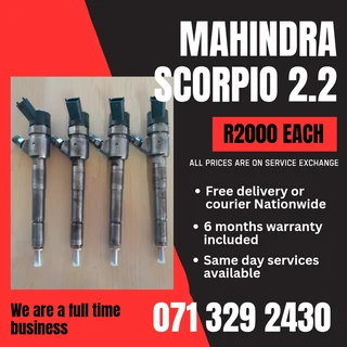 Mahindra Scorpio Diesel Injectors For Sale With Warranty