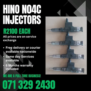 Hino N04c Injectors For Sale With Warranty