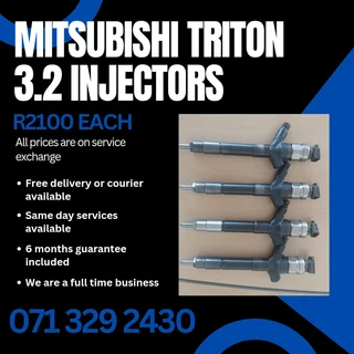 Mitsubishi Triton 3.2 Injectors For Sale With Warranty