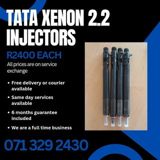 Tata Xenon 2.2 Injectors For Sale With Warranty