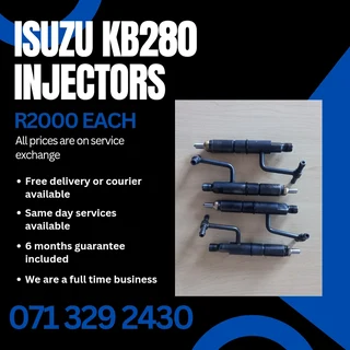 Isuzu Kb280 Diesel Injectors For Sale With Warranty