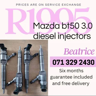 Mazda Bt50 3.0 Injectors For Sale With Warranty