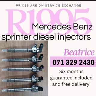 Mercedes Benz Sprinter Injectors For Sale With Warranty