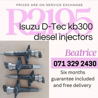 Isuzu Dteq Diesel Injectors Fpr Sale With Warranty