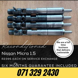 Nissan Micra 1.5 Injectors For Sale With Warranty