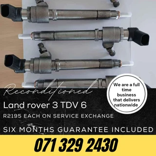 Land Rover Discovery Tdv6 Injectors For Sale With Warranty