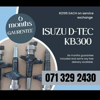 Isuzu Dteq Kb300 Injectors For Sale With Warranty