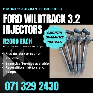 Ford Wildtrack 3.2 Injectors For Sale With Warranty