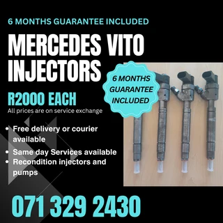 Mercedes Benz Vito Injectors For Sale With Warranty