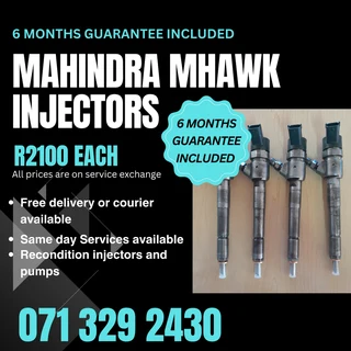 Mahindra Mhawk Injectors For Sale With Warranty